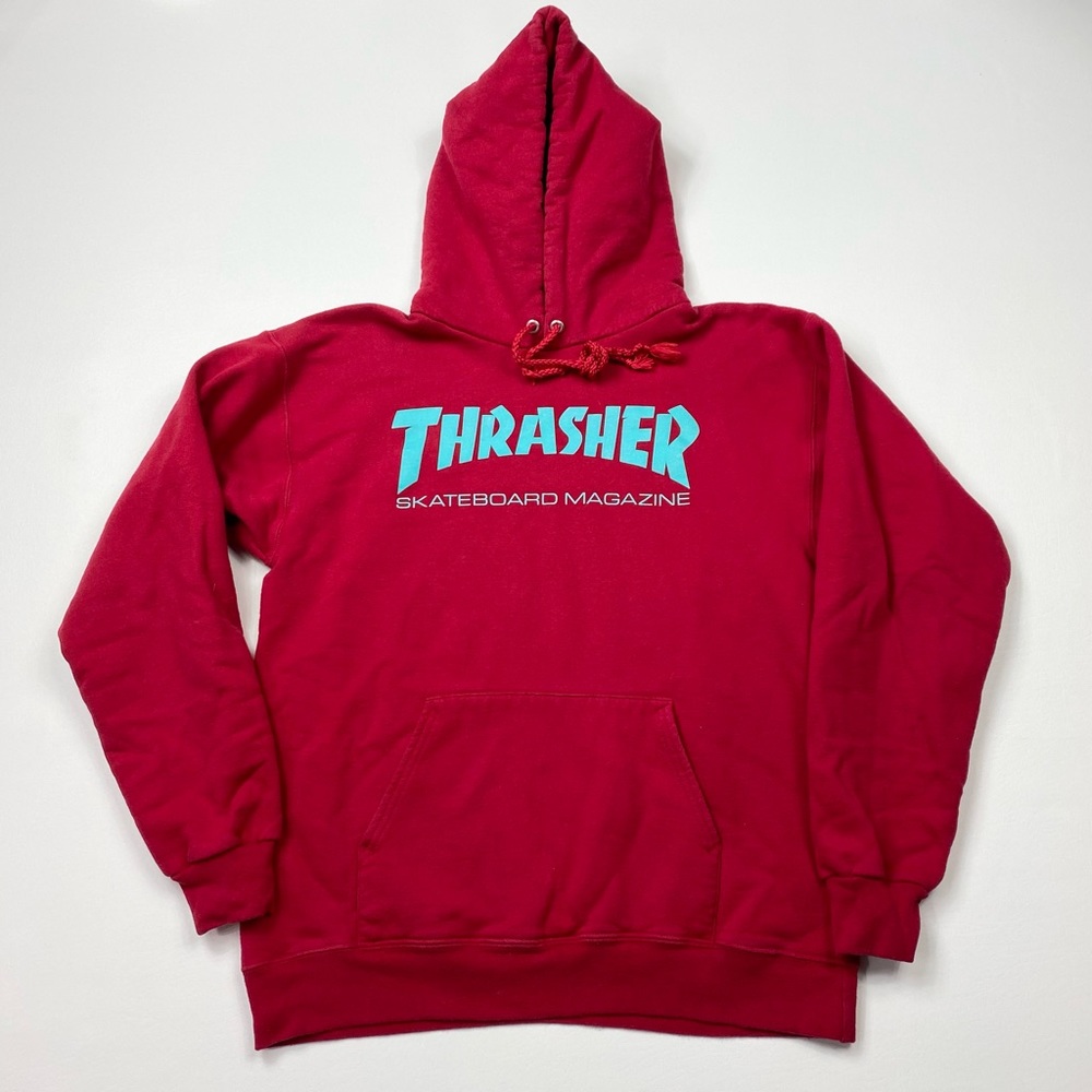 Men’s Thrasher Skateboard Magazine Pullover Hooded Sweatshirt Size Small